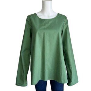COS Split Side Tunic in Green - 4